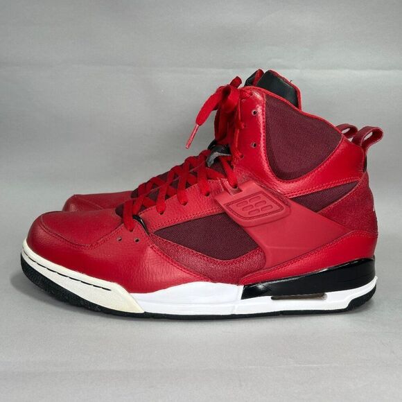 Jordan Flight 45 Shoes Men\'s Size 11.5 Red High Top‎ Retro Basketball Sneakers main image 6